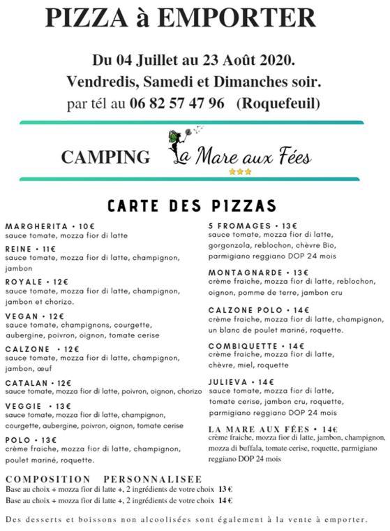 Camping La Mare Aux Fees Hotel Roquefeuil Ngoại thất bức ảnh